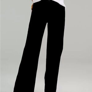 lululemon athletica Black Wide Leg Pants